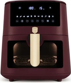 Berlinger Haus Leonardo Collection Forró levegős fritőz, 8 L, átlátszó ablakkal(BH-9606)