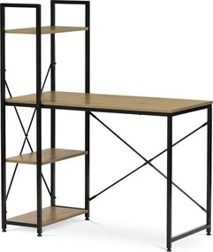 Íróasztal 100x48 cm, MDF, tölgy OAK