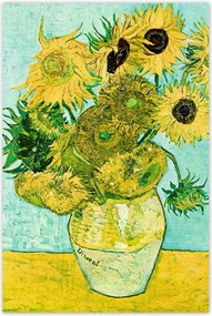 Poszterek 80x120 Van Gogh napraforgók