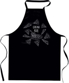 Pamut Kötény Nyomtatott Konyhai Pizza Idő Pizza Női Férfi