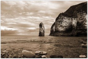 Poszterek 120x80 Fotó Szépia szikla