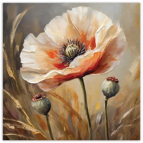 Gario Vászonkép Pipacsok, mint a festett Méret: 60 x 60 cm