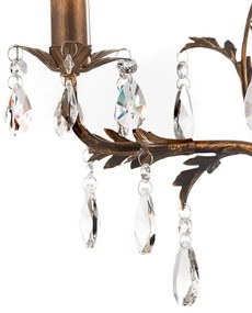 ONLI - Csillár láncon TERESA 3xE14/6W/230V bronz