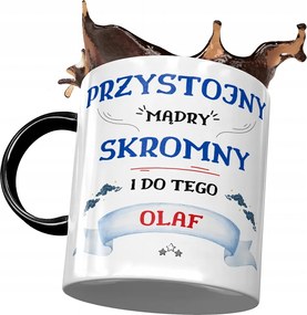 Fekete Bögre Olaf Férj Kolléga Ajándék Nyomtatott Fotóval