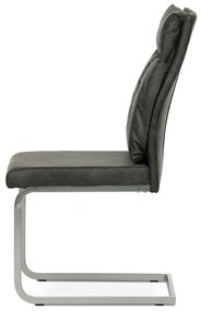 Szürke Vintage Szövet Étkezőszék. DCH-459 GREY3