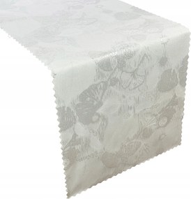 Foltálló futófelület Ezüst levelek 40x180 cm