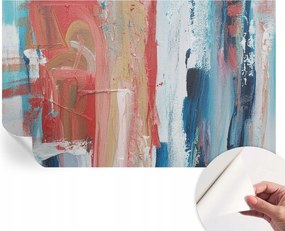 Modern öntapadós fotótapéta falra Színes absztraktok 416x254