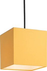 RENDL TEMPO 15/15 lámpabúra Chintz narancssárga/fehér PVC max. 28W
