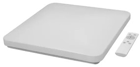 Brilagi-LED Fényerőszabályozható VELVET SQUARE LED/36W/230V Wi-Fi Tuya + távirányító bézs