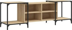 vidaXL sonoma tölgy színű szerelt fa TV-szekrény 153 x 37 x 50 cm
