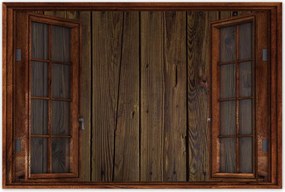 Poszterek 90x60 Deszka Fa mintás