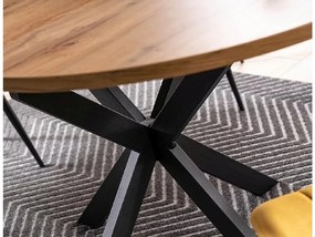 Kinyitható étkezőasztal GASTON 100(135)X100 cm, tölgy artisan dekor