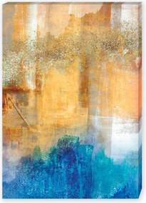 Dekoria Teal&amp;Orange vászonkép 70x100