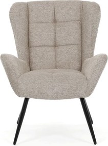 Fotel (füles), barna, szövet, AK-H9206 COF2