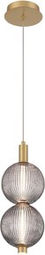 Quintiesse Palmas QN-PALMAS-2MP-BG Függőlámpa 1x20W/LED 3000K 1266lm IP20