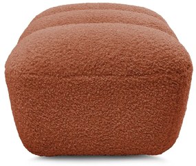 Téglavörös buklé lábtartó Hippolyte – Bobochic Paris