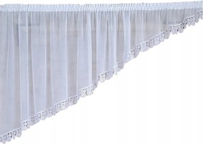 Készfüggöny 300x180,bal oldali,fátyol,gipsz 8cm