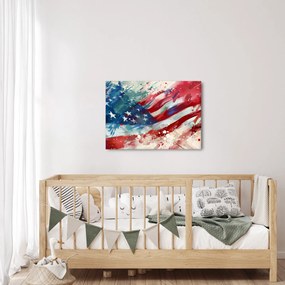 Kép - Az USA zászlaja (70x50 cm)