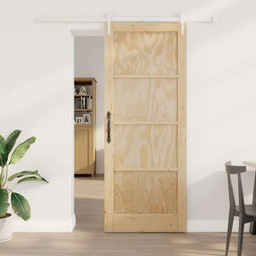 Csúszó ajtó Egyéb ORKDAL Természetes és fehér 83 x 211 cm