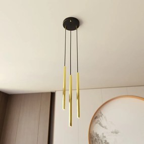 Emibig modern függeszték selter fekete arany emi1332/3prem
