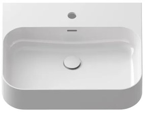 Ravak XJX01155006 - Pultlapra szerelhető CERAMIC SLIM mosdó 55x45 cm kerámia/fehér