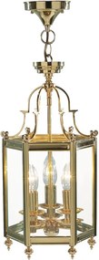 DAR LIGHTING MOO0340 MOORGATE Klasszikus Függesztett Lámpa Barna E14 IP20