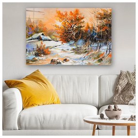 Üveg kép 70x50 cm Winter – Wallity