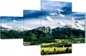 Festmények 130x80 Tátra Panoráma Tájkép