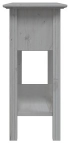 BODO sötétszürke tömör fenyőfa tálalóasztal 91x35x74 cm