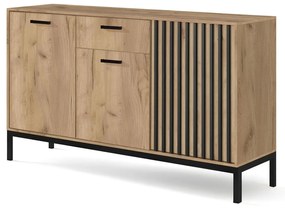 Komód Lamello KM1 (craft tölgy + fekete). 1092413