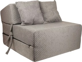 FI Strukturált összehajtható matrac - 200x15x70 cm Szín: Szürke