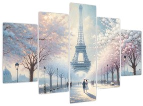 Kép - Párizsi festmény (150x105 cm)