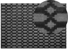 Sötétszürke szőnyeg 140 x 200 cm CIZRE Beliani