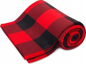 Arôme Home Mikroflanel takaró, Piros kockás