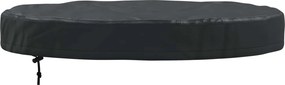 vidaXL Kültéri Asztal Huzat Fekete 62 x 62 x 10 cm 210D Oxford Szövet