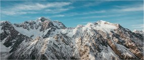 Havas csúcsok képe, Fiordland (120x50 cm)