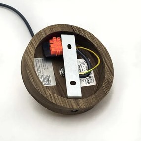 Brilagi - LED Anthony függeszték 1xE27/60W/230V tölgy-dió/beige