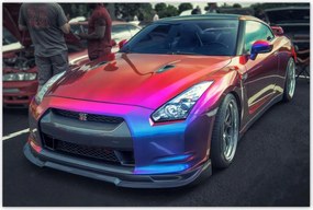 Poszterek 120x80 Nissan Gtr Autó