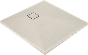 Correo gránit zuhanytálca_90x90, bézs