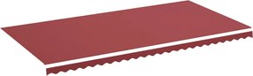 Burgundi vörös csere napellenző ponyva 6 x 3 m