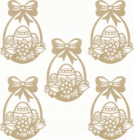 Húsvéti tojás szett Húsvéti Kosár Húsvéti Dekorációs Medál