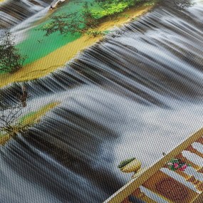 Kép - Varázslatos vízesések megtekintése (150x105 cm)
