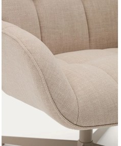 Bézs forgó fotel Jaspe – Kave Home