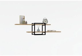Fali polc Mone - Sapphire Oak