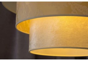 Duolla - Csillár zsinóron LUNETA 1xE27/40W/230V átm. 45 cm krémes