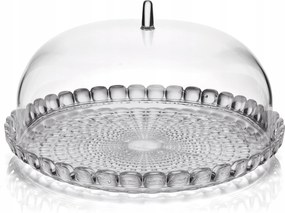 Guzzini Tiffany Tortatartó 30 cm Szürke