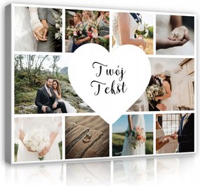 Vászonkép Falikép Kép Kollázs Hálószoba 60x40