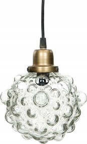 Függőlámpa Pearl üveg lámpabúra Arany