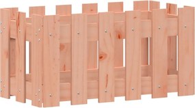 vidaXL tömör duglászfenyő növénytartó léces kialakítással 60x30x30 cm