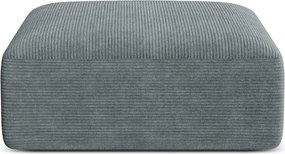 Sötétszürke kordbársony lábtartó Campi – Cosmopolitan Design